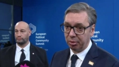 "IMAĆU ČAST DA GOVORIM O INTERESIMA SRBIJE" Vučić  stigao na Samit Evropske političke zajednice