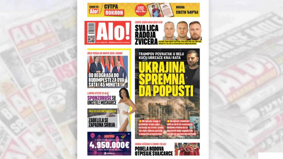 UKRAJINA SPREMNA DA POPUSTI?! Trampov povratak u Belu kuću ubrzaće kraj rata