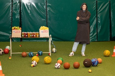 NEMA SPORTSKOG USPEHA BEZ ZDRAVE ISHRANE Teniserka Olga Danilović i MAXI u misiji edukacije đaka o zdravoj ishrani i sportu