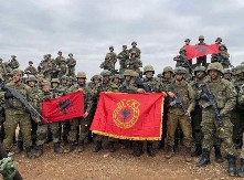 OTVORENO NAJAVLJUJU TERORIZAM Kurtijevi specijalci se snimali kod Đakovice, sve objavili na TikToku