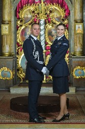 VENČANJE KAKVO KIKINDA NE PAMTI Pred Bogom u plavoj uniformi