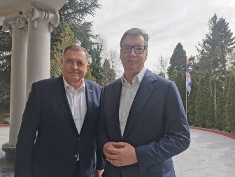 "VUČIĆ JE JASNO I GLASNO POKAZAO ZAŠTO JE LIDER" Dodik: Ponosan sam na način na koji Vučić brani srpske interese