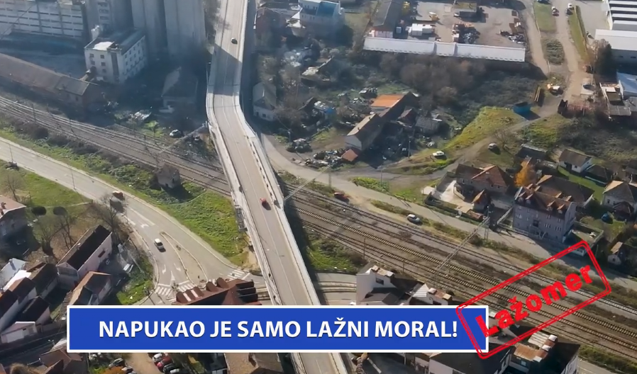 SLUČAJ MLADENOVAC Opozicija tvrdi da je napukao nadvožnjak, A JEDINO ŠTO JE NAPUKLO JE NJIHOV LAŽNI MORAL (VIDEO)