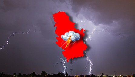 NEVREME U BEOGRADU I OVIM DELOVIMA SRBIJE Pljusak samo što nije grunuo, a za njim - susnežica i SNEG