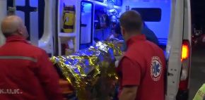 IZBODEN MUŠKARAC NA ČUKARICI  Hitna pomoć zbrinula i četiri osobe  koje su povređene u sudaru