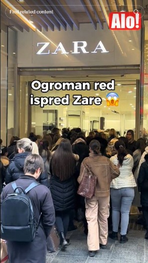 POČELA HISTERIJA CRNOG PETKA Ogromni redovi ispred prodavnica u centru Beograda