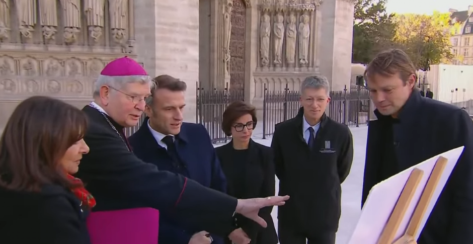 MAKRON U OBNOVLJENOJ KATEDRALI NOTR DAM! U restauraciju pariske svetinje uloženo 700 miliona! (FOTO/VIDEO)