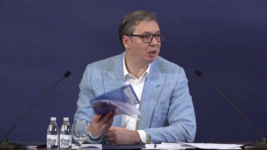 DEVET MINUTA SVE OBJAŠNJAVAJU: Predsednik Vučić razobličio Kurtijeve gnusne laži (VIDEO)
