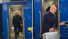TAJNA KOFERA OLAFA ŠOLCA! Zbog čega je nemački kancelar sam nosio svoj prtljag u Kijevu? (VIDEO)