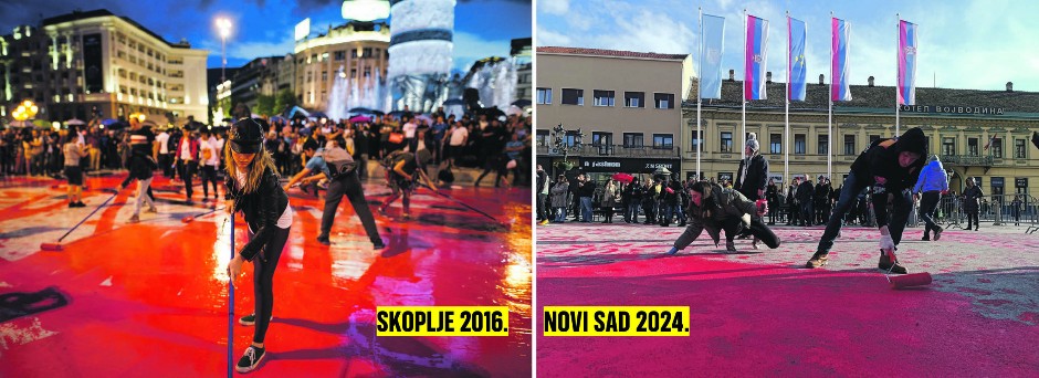 SRBIJU BI DA UBIJU ŠARENOM REVOLUCIJOM KAO MAKEDONIJU Susedna zemlja nikada se nije oporavila od mračnih događaja 2016.