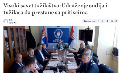 SKANDALOZNO OTKRIĆE! Glavni medij Visokog saveta tužilaštva je "Danas", ko ovde radi po nalogu?