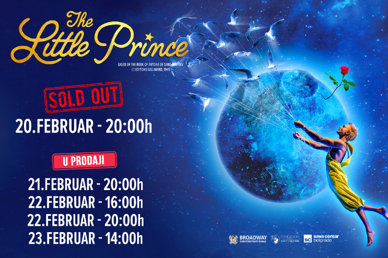 RASPRODATA PREMIJERA POZORIŠNOG SPEKTAKLA "MALI PRINC"