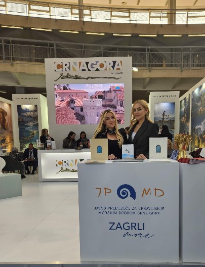 Javno preduzeće za upravljanje morskim dobrom Crne Gore na Sajmu turizma u Beogradu: Noviteti za 2025. godinu