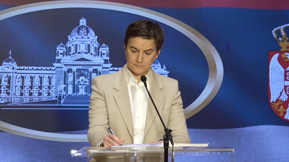 ANA BRNABIĆ: Sastaću se s Piculom, njegova ocena o napretku Srbije je sramota