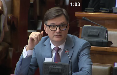 MILENKO JOVANOV: Najava opozicije da će bojkotovati sednicu Skupštine osveta studentima