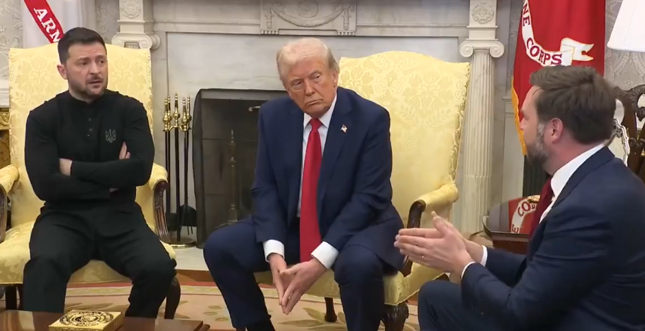 IZBIO HAOS NA SASTANKU TRAMPA I ZELENSKOG Pljuštale kritike i oštre reči, evo ko je HITNO IZBAČEN iz Ovalne kancelarije! (FOTO/VIDEO)