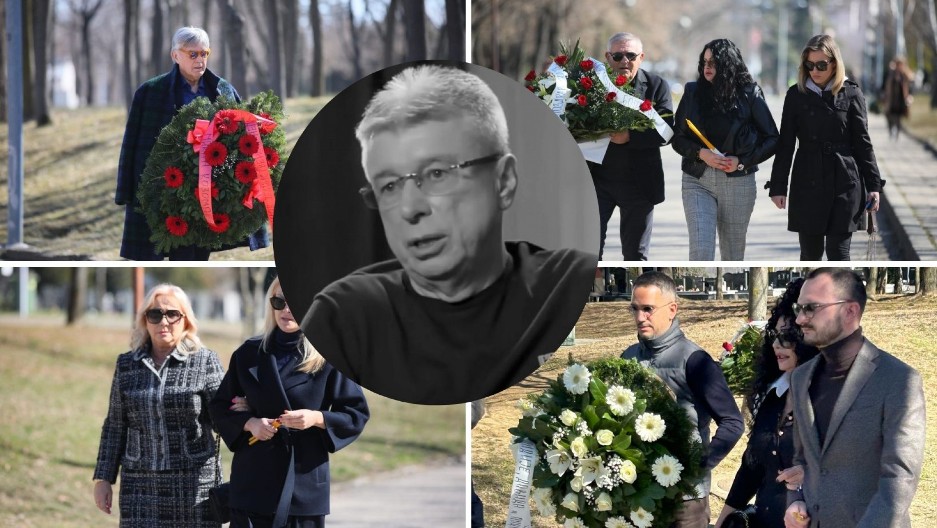 SAHRANA SAŠE POPOVIĆA Porodica i prijatelji nemi od bola, ispraćaju ga na večni počinak, a on je prvi stigao (VIDEO)