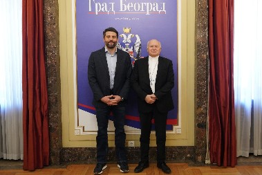 Gradonačelnik Šapić primio beogradskog nadbiskupa Ladislava Nemeta (VIDEO)