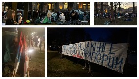 STUDENTI KOJI ŽELE DA UČE ISPRED PREDSEDNIŠTVA: Ovde su proveli čitavu noć (FOTO/VIDEO)