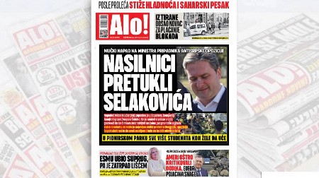 NASILNICI PRETUKLI SELAKOVIĆA, NAPADAČ UHAPŠEN! Mučki napad na ministra od strane pripadnika antisrpske opozicije