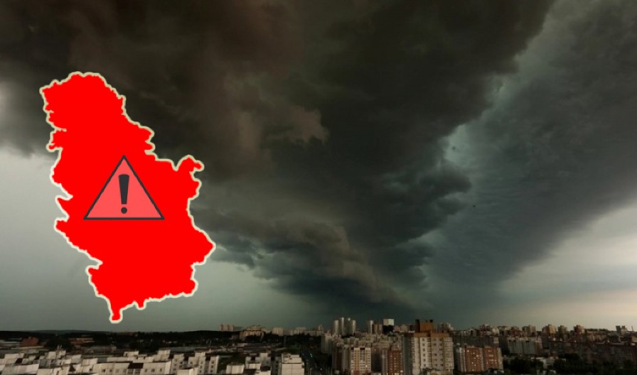 OLUJNE ĆELIJE NAPRAVILE HAOS U OVIM DELOVIMA SRBIJE Beograd bi mogao da bude sledeći na udaru nevremena, evo ŠTA stiže dalje! (FOTO)