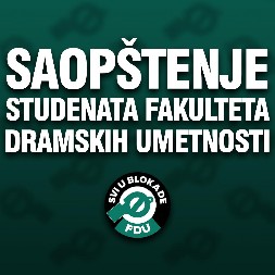 PLENUM STUDENATA FDU: Snimak u kom se se poziva na građanski rat je autentičan (FOTO)