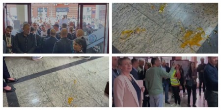 MASKIRANI MUŠKARCI UPALI U OPŠTINU Besna masa napravila haos u Čačku