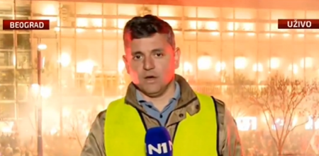 ŠOLAKOV REPORTER DEMANTOVAO LAŽ O ZVUČNOM TOPU: Stajao pored, a ništa nije ni video ni čuo! (VIDEO)