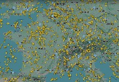 CELO NEBO IZNAD EVROPE „ŽUTO“ OD AVIONA! Satima su u vazduhu, čekaju da ih prihvate (VIDEO)