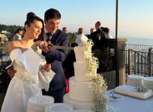 SIN DRAGANE MIRKOVIĆ OBJAVIO FOTKE SA VENČANJA Sa izabranicom u Italiji, oko njih suvi luksuz (FOTO)