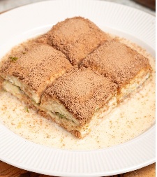 BAKLAVA PRELIVENA MLEKOM Kremasta poslastica bogatog ukusa, za savršen vikend