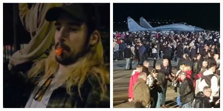 OVO JE SLIKA DVE SRBIJE Dok jedna uživa na blokadi u Nemanjinoj, druga tuguje u Batajnici za žrtvama NATO agresije! (VIDEO)