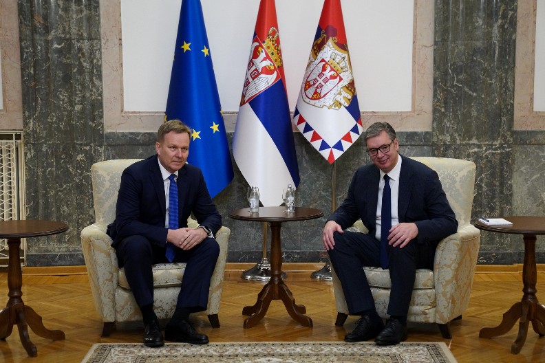 VUČIĆ I SORENSEN O SUDBINI DIJALOGA BEOGRADA I PRIŠTINE