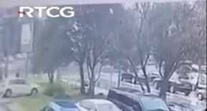 ISPLIVAO SNIMAK! Pogledajte kako se vozilo sestre Mila Đukanovića zakucalo u kolonu premijera Spajića (VIDEO)