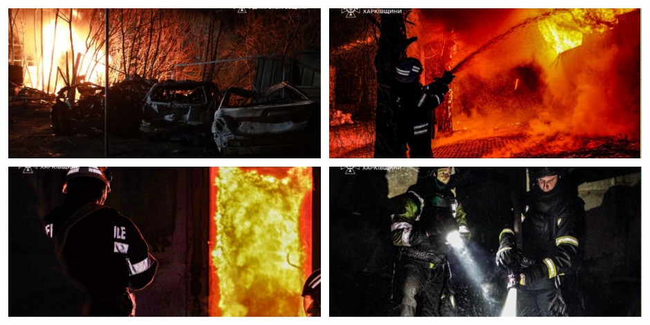 MASOVNI NAPAD NA DNJEPAR I HARKOV Zgrade i automobili u plamenu, povređeno 14 osoba (FOTO)