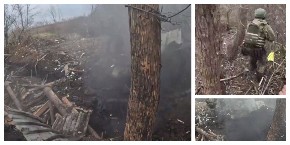 ČETIRI RUSKA VOJNIKA KRENULA U JURIŠ SA BOMBOM U RUKAMA, PLJUŠTI PABLJA NA SVE STRANE! Stravična borba u šumi, Ukrajinci pali na kolena! (VIDEO)