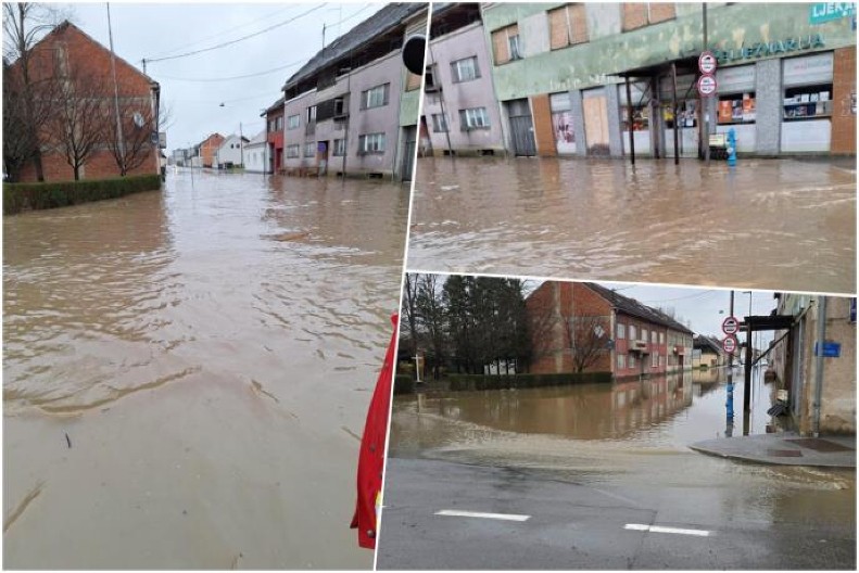 KIŠA U SLAVONIJI IZAZVALA KATASTROFALNE POPLAVE Hitne mere zaštite na snazi!