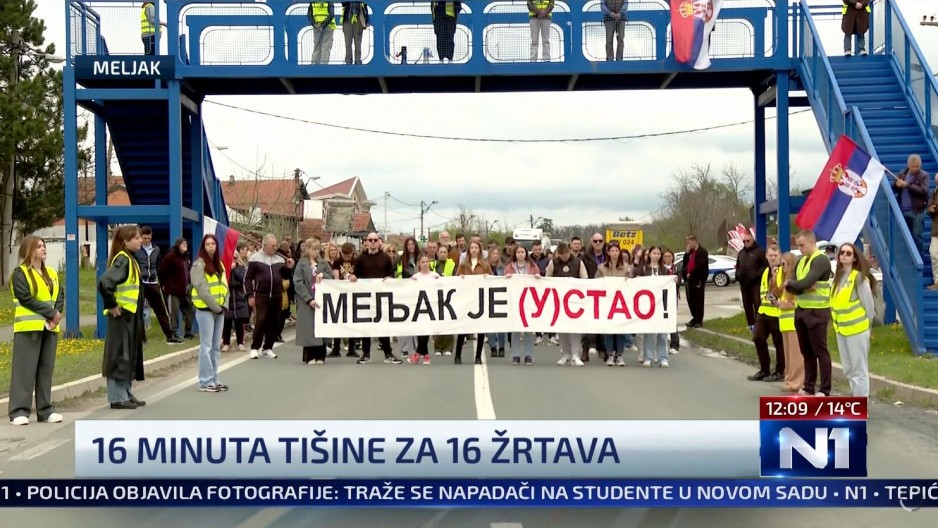 BRUTALNO IŽIVLJAVANJE 15-AK OSOBA NAD CELOM SRBIJOM! Blokaderi se preprečili preko Ibarske, ljudi ne mogu do svojih porodica zbog njih!