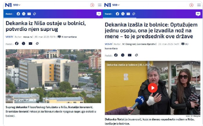 VIŠE NI SAMI NE ZNAJU ŠTA LAŽU Brnabić raskrinkala Šolakovce i to kako spinuju o dekanki iz NIša, IMA I FOTO DOKAZ