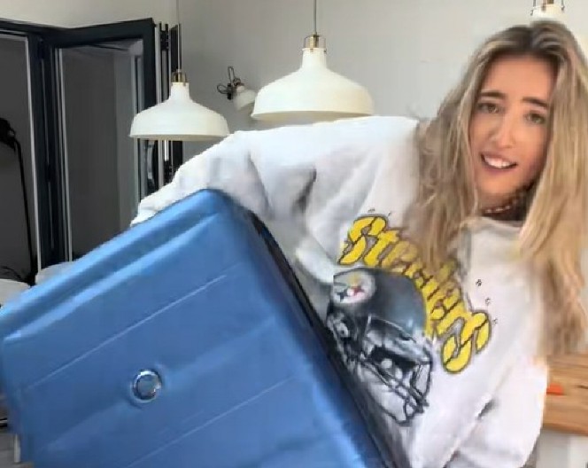 ŠOKANTNO OTKRIĆE U IZGUBLJENOM KOFERU Kupila prtljag za 10.000 dinara, kada ga je otvorila, zanemela je od šoka! (VIDEO)