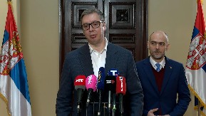 "PRETNJA NA KOJU NIKO NEĆE DA REAGUJE" Vučić o Mahmutovićevim jezivim rečima: "Izražavam strah od tako neodgovornih i zastrašujućih izjava"