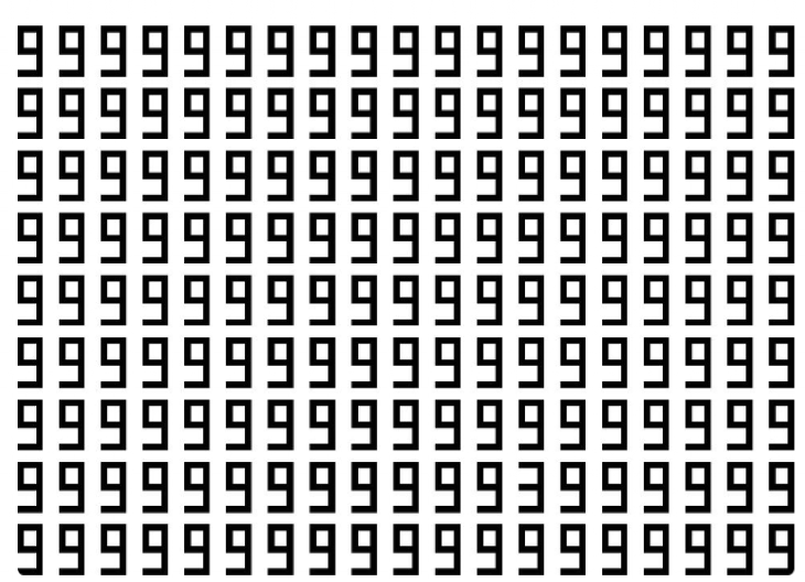 OVO JE NAJVEĆI TEST VAŠE KONCENTRACIJE – MOŽETE LI DA PRONAĐETE BROJ 3? (FOTO)