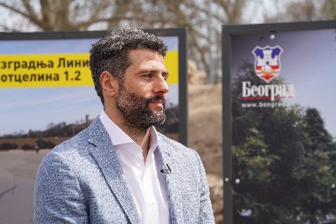 ŠAPIĆ: Izgradnja Linijskog parka predstavlja deo ukupnog uređenja beogradskog priobalja (FOTO)