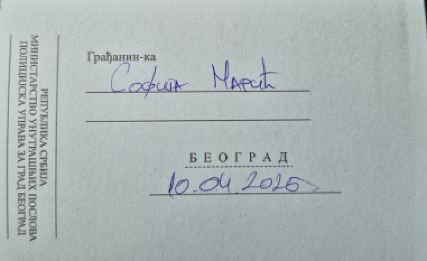 NOVINARKA SOFIJA NA UDARU: Prva pisala o skrivenoj mreži unutar tužilaštva, danas je dobila poziv za saslušanje!