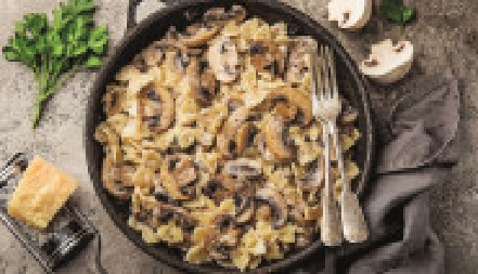 KREMASTA FUNGI PASTA Posno jelo iz italijanske kuhinje koje greje dušu i telo