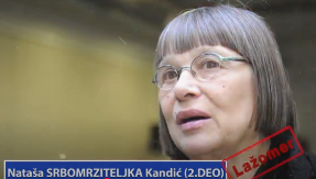 LAŽOMER: Nataša Srbomrziteljka Kandić (2. deo) (VIDEO)
