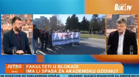 PROFESOR IZ DEMOKRATSKE STRANKE PRIZNAJE: "MI PROFESORI SMO ISTURILI STUDENTE U PRVE BORBENE REDOVE!"