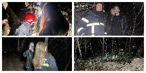 "STAZA JE BILA ZAHTEVNA, KIŠA JE LILA, BILI SU PROMRZLI I UPLAŠENI" Vatrogasci o akciji spasavanja izgubljenog para na Kablaru (FOTO)