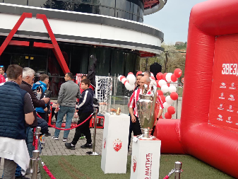 SKOPLJE NA NOGAMA Dolazak Zvezde obradovao Makedonce, evo šta ih sve čeka u fan zoni (VIDEO)