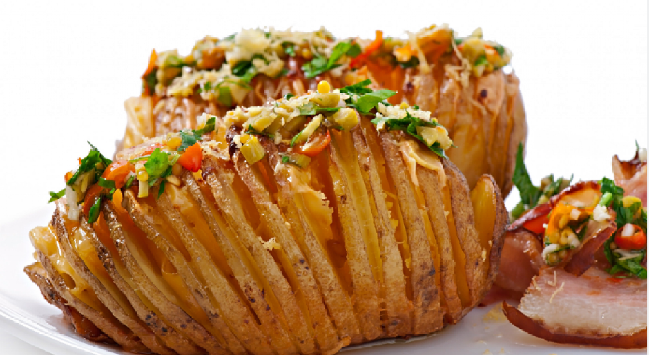 HARMONIKA KROMPIR SA ŠUNKOM Gurmanski specijalitet koji greje dušu i telo